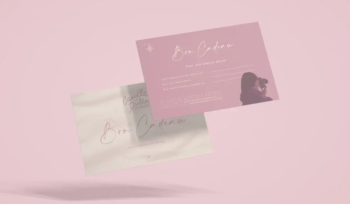 Camille Duteil Photographe - bon cadeau